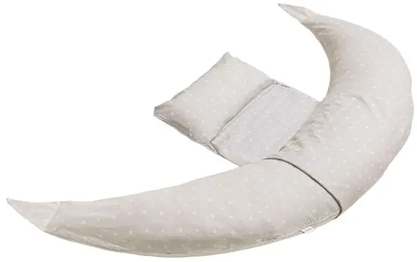 Pernă pentru gravide 12 în 1 Nuvita - Dreamwizard, Beige Nordic