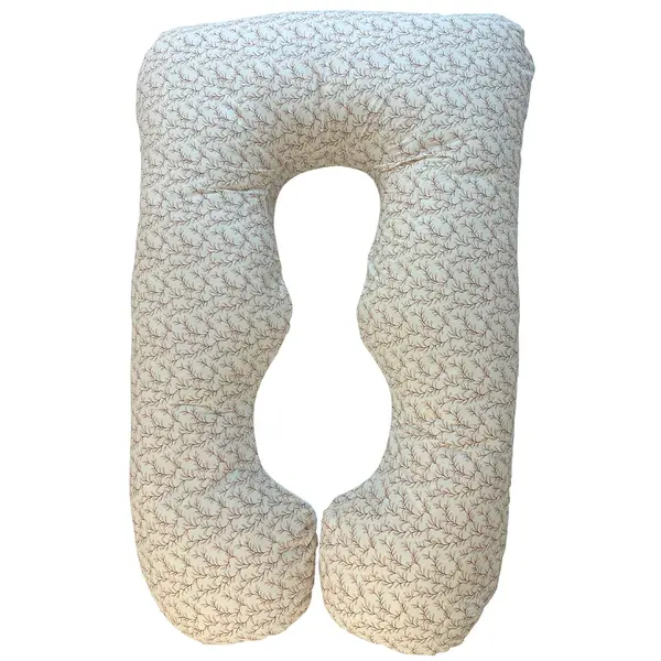 Pernă pentru Gravide 3 în 1 TWINDECO Maxim, 100% BUMBAC ORGANIC