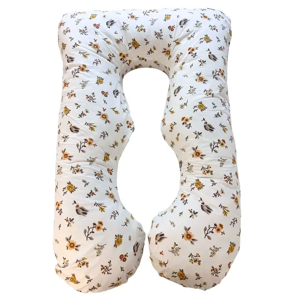 Pernă pentru Gravide 3 în 1 TWINDECO Maxim, 100% BUMBAC ORGANIC