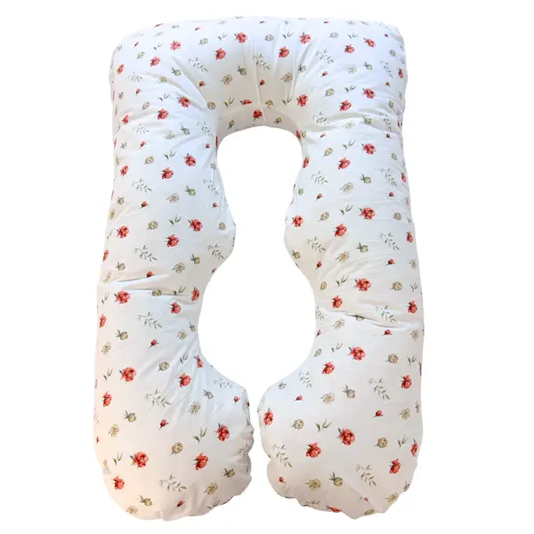 Pernă pentru Gravide 3 în 1 TWINDECO Maxim, 100% BUMBAC ORGANIC
