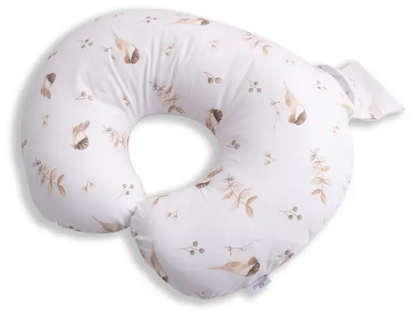 Perna pentru gravide și alăptare Baby Matex - Mini Relax, albă, 150 cm