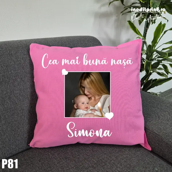 Perna Personalizata cel mai bun cea mai buna - P81 Roz