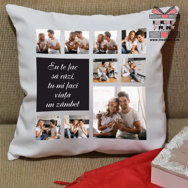 Perna Personalizata cu 9 fotografii P19