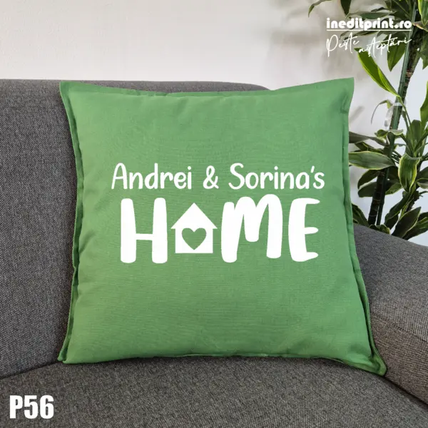 Perna Personalizata Home - P56 Verde
