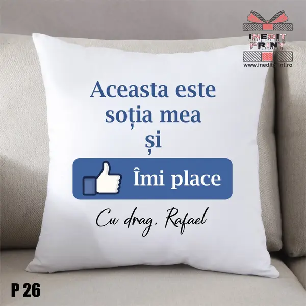 Perna Personalizata Imi place P26