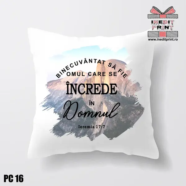 Perna Personalizata Verset Ieremia17:7 PC16
