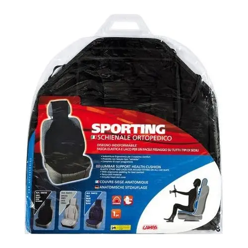 Perna scaun masina SPORTING, neagra, Lampa