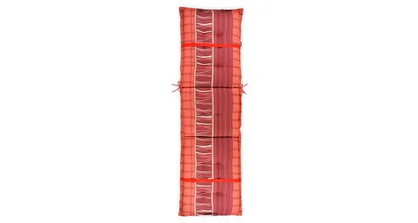 Perna sezlong LINES BRICK lungime 200 latime 60 inaltime 5 rosu