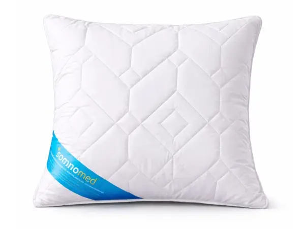 Perna Somnomed Antimicrobiana lavabila la 95 C - 70 x 70 cm, ambalata la geanta cu manere