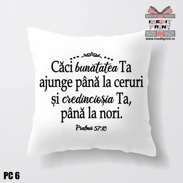Perna Verset Psalmii 57:10 PC6
