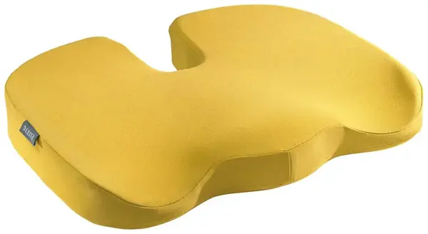 Pernuta ergonomica Leitz pentru scaun Pernuta ergonomica Leitz pentru scaun Galben chihlimbar