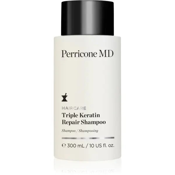 Perricone MD HAIRCARE Triple Keratin sampon fortifiant pentru par uscat si fragil 300 ml