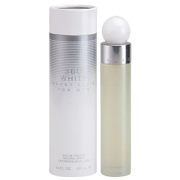 Perry Ellis 360° White Eau de Toilette pentru bărbați 100 ml