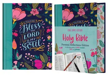 Personal Reflections KJV Bible (New Cover Material), Hardcover/***