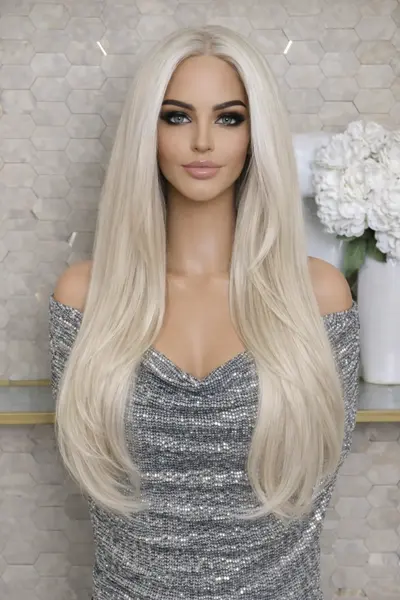 Peruca Donatella Cu Dantela Premium ( Marimea S )