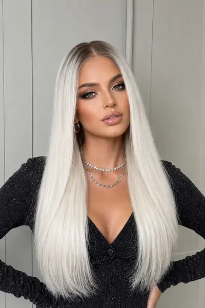 Peruca Elya – Dantela HD Invizibila, Naturala