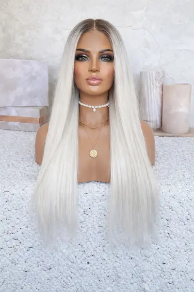 Peruca Elya – Dantela HD Invizibila, Naturala