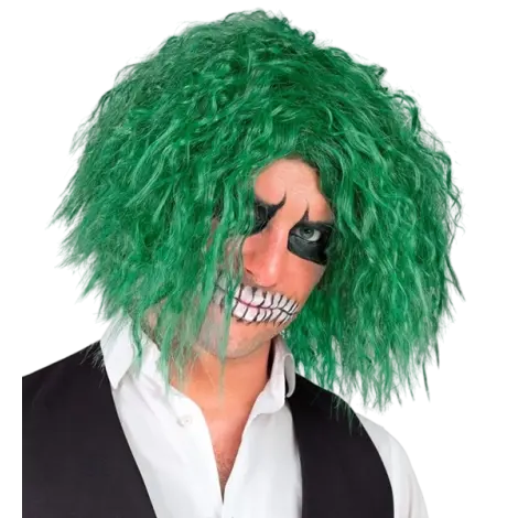 Peruca joker verde