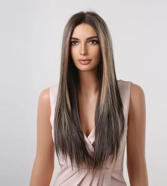 Peruca Naturala Par Lung Full Lace Giovanna