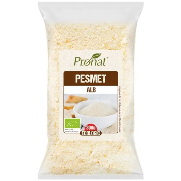 Pesmet Alb, Bio, 300 g, Pronat