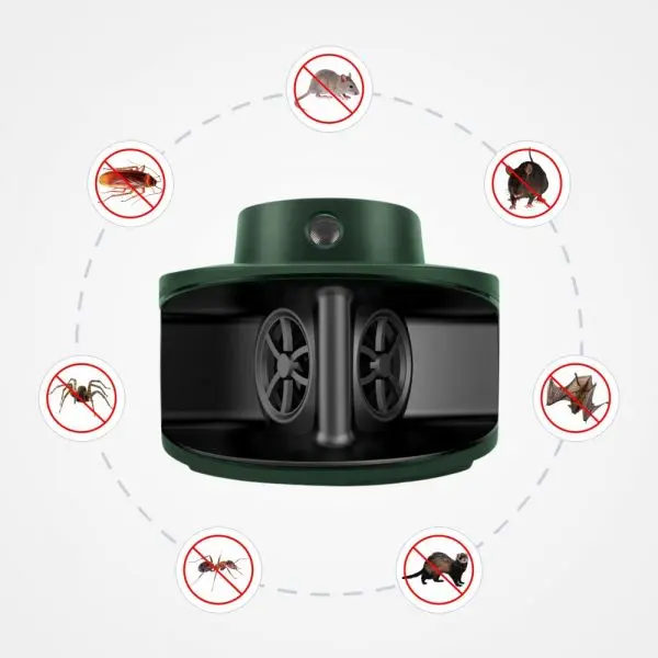 Pest Repeller Duo Pro aparat profesional anti soareci sobolani lilieci dihori cu ultrasunete