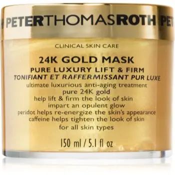 Peter Thomas Roth 24K Gold Mask masca faciala de lux pentru fermitate cu efect lifting