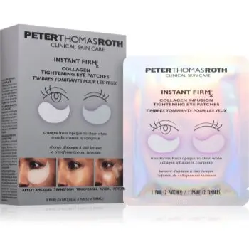 Peter Thomas Roth Instant FIRMx Collagen Infusion Tighteneing Eye Patches tampoane cu gel împotriva ridurilor de sub ochi