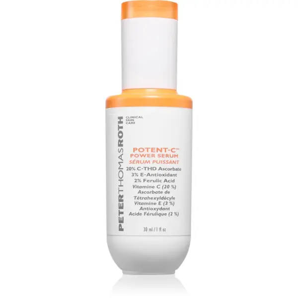 Peter Thomas Roth Potent-C™ Power Serum ser stralucire cu vitamina C împotriva îmbătrânirii pielii 30 ml