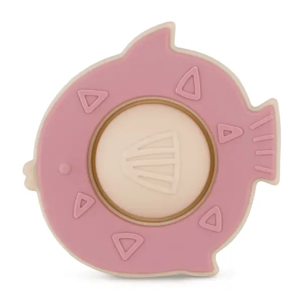 Petite&Mars Fish Fiona 6m+ jucarie Dusty Rose 1 buc
