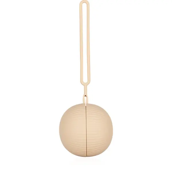 Petite&Mars Silicone Pacifier Holder Case 0m+ cutie pentru suzetă Desert Sand 1 buc