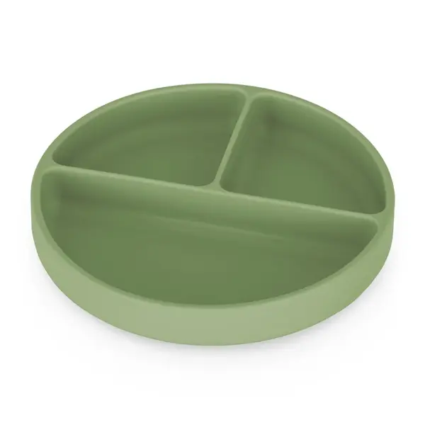 Petite&Mars Take&Match 6m+ farfurie compartimentată rotund Sweet Pea 1 buc