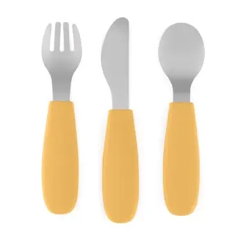 Petite&Mars Take&Match Stainless Steel Cutlery Set tacâmuri pentru copii