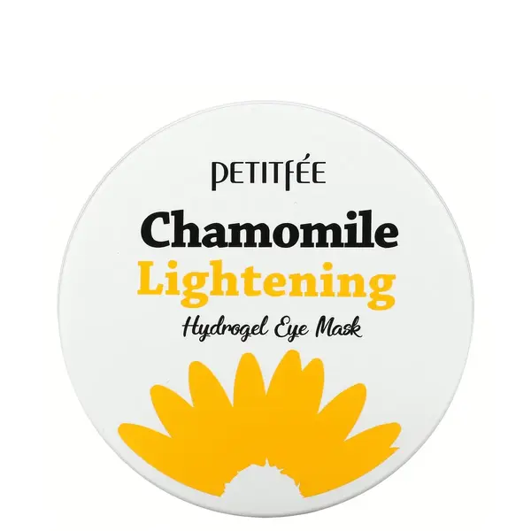 Petitfee - Chamomile Lighting Hydrogel Eye Mask, 60pcs