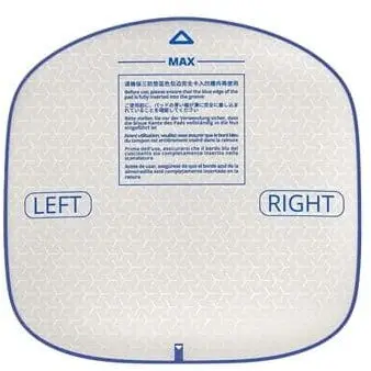 PETKIT Covoras de litiera Petkit pentru pisici de inalta performanta pentru Pura Max 2 & Purobot Max Pro, Albastru-Alb