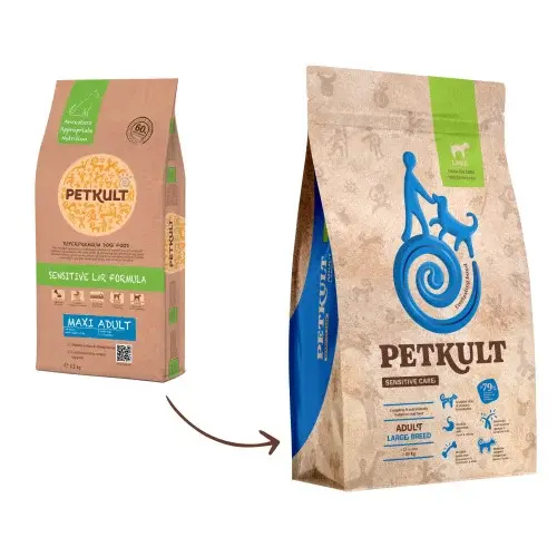 Petkult Maxi Adult Sensitive MielOrez, 3 kg
