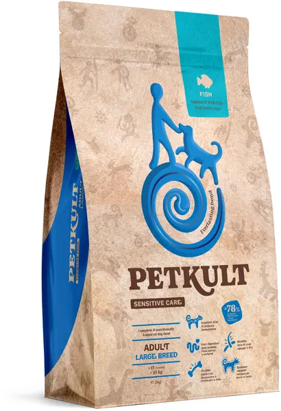 PETKULT Sensitive Adult large, talie mare, Peşte