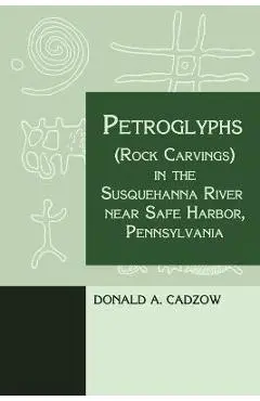 Petroglyphs (Rock Carvings) in the Susquehanna River near Safe Harbor, Pennsylvania - Donald Cadzow