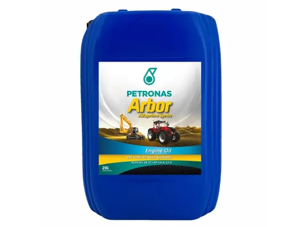 PETRONAS Arbor Alfaprime Synth 10W-40 CJ-4 - Ulei motor semi-sintetic pentru utilaje moderne 20 L