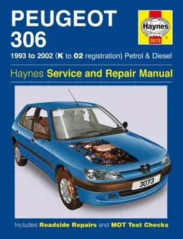 Peugeot 306 Petrol & Diesel (93 - 02) K To 02, Paperback/Peter Gill
