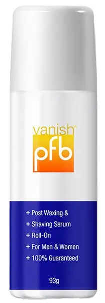 Pfb Vanish Roll-on ser împotriva firelor crescute sub piele, 93 g