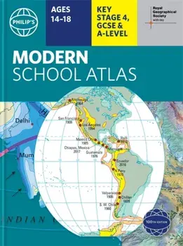 Philip's RGS Modern School Atlas. 100th edition, Hardback/Philip's Maps