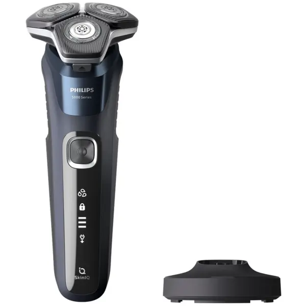 Philips Aparat de ras electric, Philips, seria 5000 S5885 25, Negru-Albastru