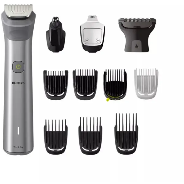 Philips Aparat de tuns din otel inoxidabil Philips MG5940 15, Negru Argintiu