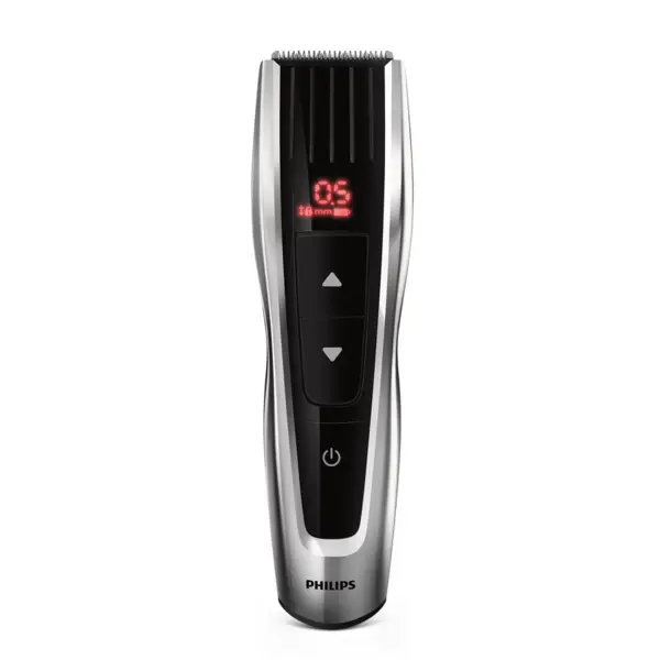 Philips Aparat de tuns Philips HairClipper Series 9000 HC9420-15, 60 Litiu-Ion, Negru-Argint