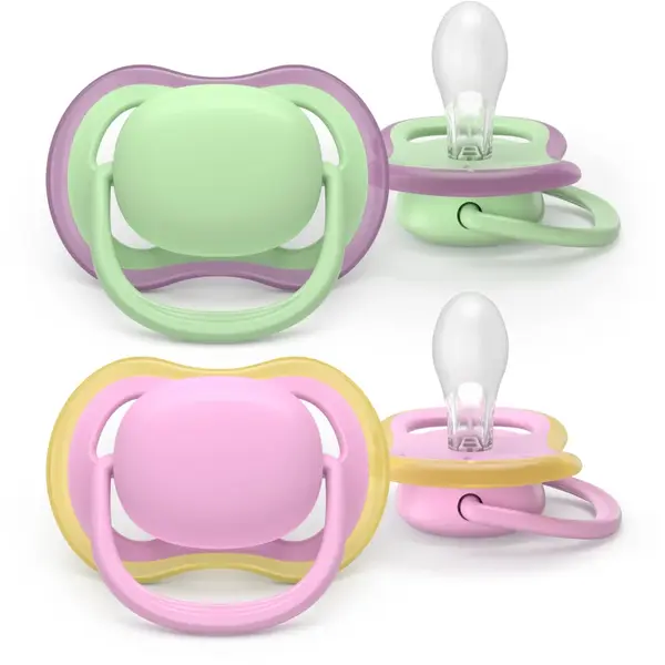 Philips Avent Ultra Air SCF087/12 6-18m suzetă Girl 2 buc