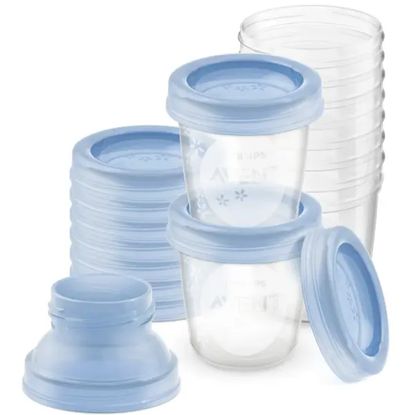 Philips Avent VIA SCF618/10 vas de colectare a laptelui matern 10x180 ml