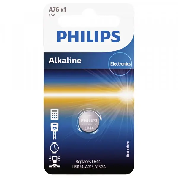 Philips Baterie Philips, V13GA / LR44 Phil-A76/01B