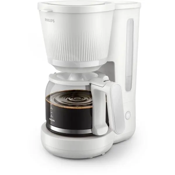 Philips Cafetiera Philips Seria 3000 HD7411/00, 1.25 l, Oprire automata, Alb arctic