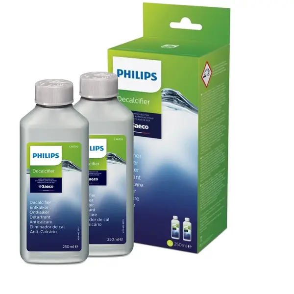 Philips Decalcificator Philips CA6700/22 pentru espressoare Philips Saeco, 2x250 ml