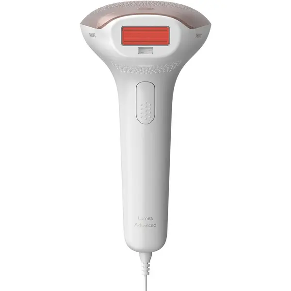 Philips Epilator IPL Philips Lumea Advanced BRI920/00, 250000 impulsuri luminoase, Tehnologie SensoAdapt, Trimmer inclus, Alb-Roz